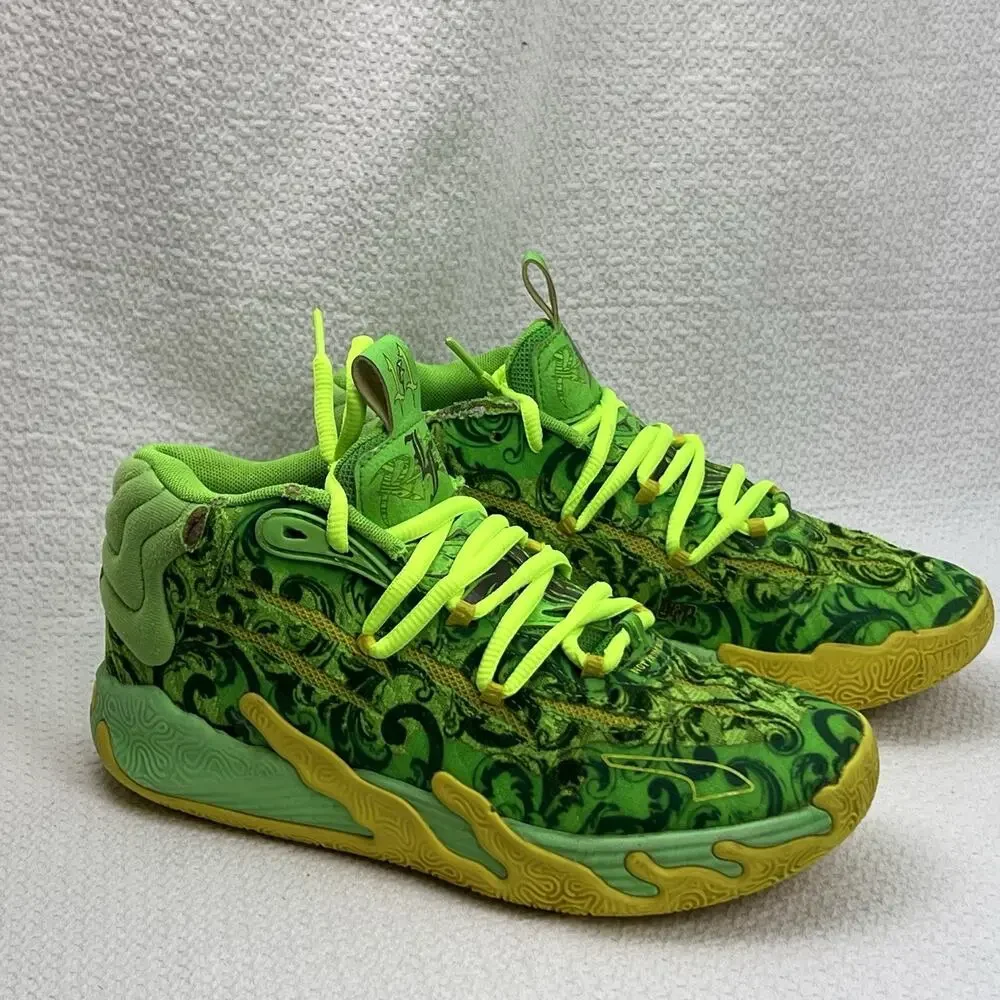 PUMA LaMelo Ball MB.03 LaFrance Forever Rare Green GS 6 Shoes 379327-01